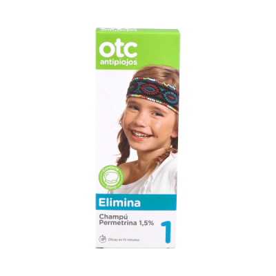 OTC champú antipiojos con...
