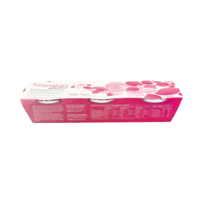 Hidrafan gelatina fresa 3uds
