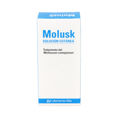 Molusk solución cutánea 3g