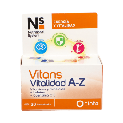 Ns Vitans vitalidad 30comp