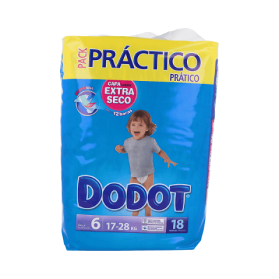 Dodot Pañal Pack Semana T-6...