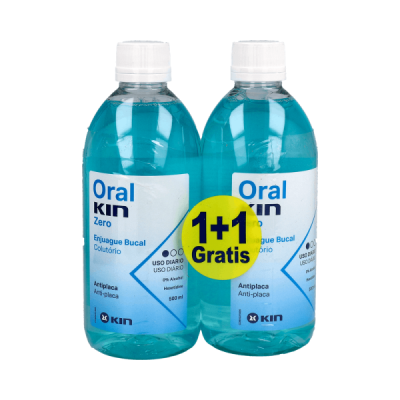 Oralkin Zero Enjuague 2x500ml
