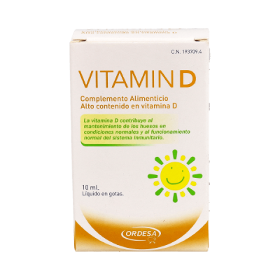 Ordesa Vitamin D Gotas 10Ml