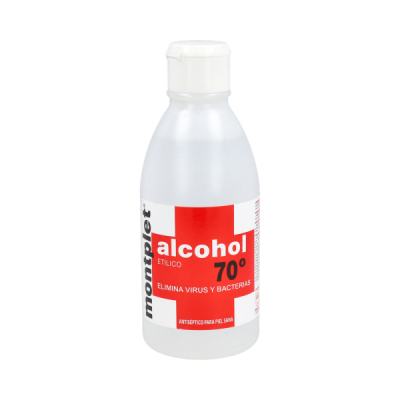 Montplet Alcohol 70º 250ml
