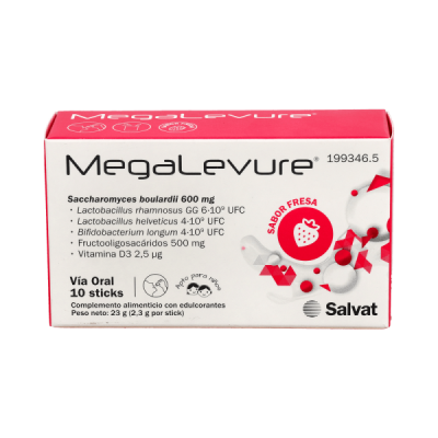 Megalevure Sabor Fresa 10...