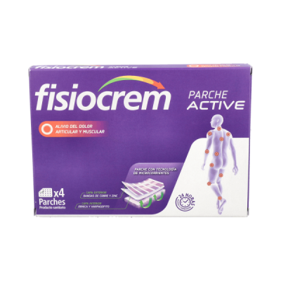 Fisiocrem Parche Active 4uds