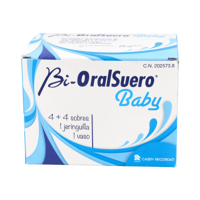 Bi-Oralsuero Baby 4 sobres