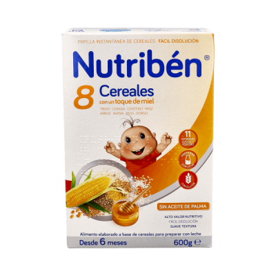 Nutribén 8 Cereales y Miel...