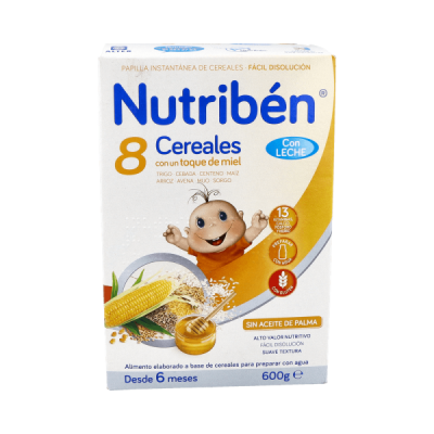 Nutribén 8 cereales miel...