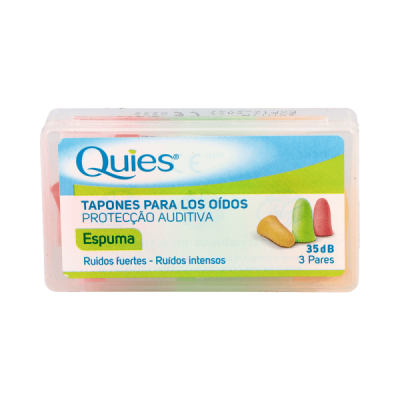 Quies Tapón Espuma 35 dB (3...