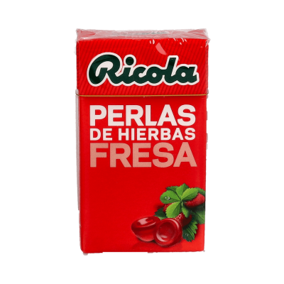 Ricola fresa perlas sin...