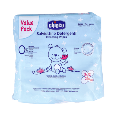 Chicco Pack Toallitas 4x72uds