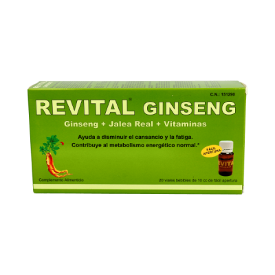 Revital ginseng + jalea...