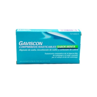 GAVISCON, 24 COMPRIMIDOS...