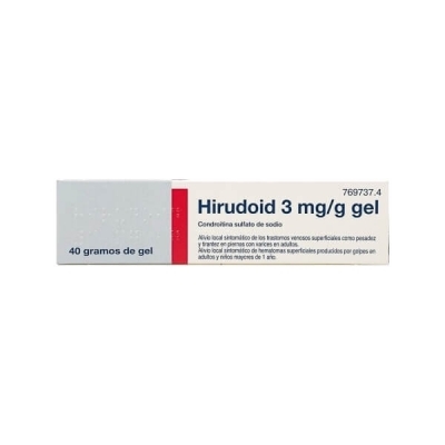 HIRUDOID 3MG/G GEL, 1 TUBO...